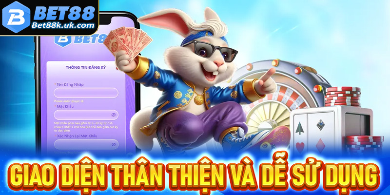 Giao diện đơn giản và dễ dàng thao tác