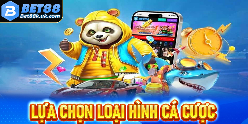 Lựa chọn loại hình cá cược
